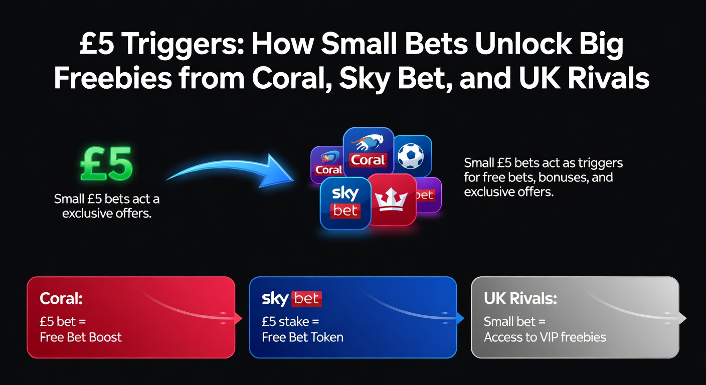 Screenshot of Coral app showing £5 bet placement leading to free bet confirmation screen