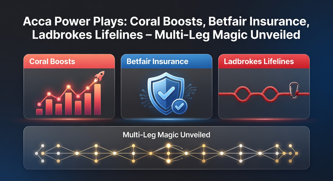 Close-up of a boosted acca slip on Coral app highlighting percentage increases on multi-leg football bets