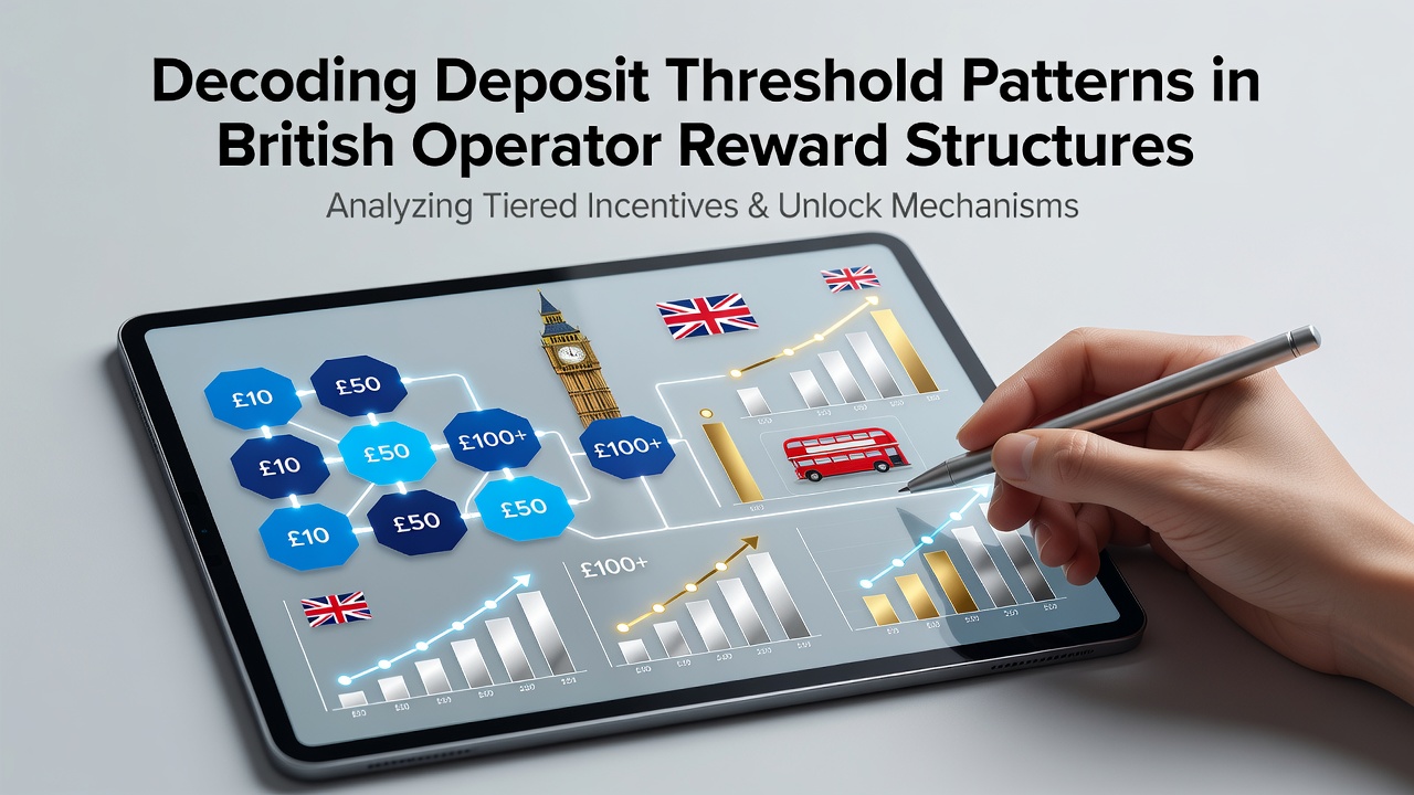 Chart showing deposit threshold variations across major British betting operators in 2025 and projected shifts into 2026
