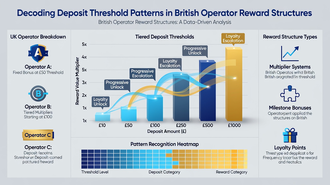 Infographic detailing how deposit thresholds influence bonus eligibility and reward scaling in British betting reward systems