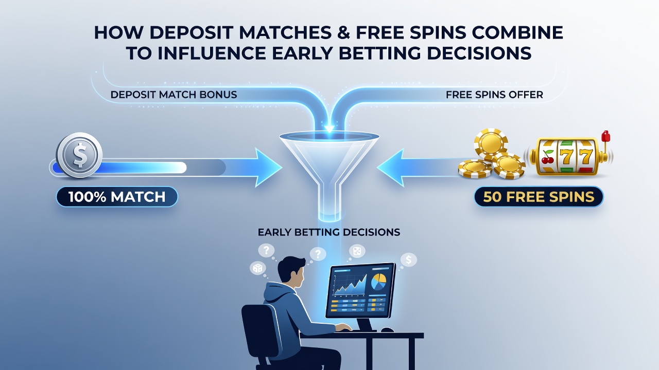Graph depicting how paired deposit matches and free spins affect new user retention rates over the first month