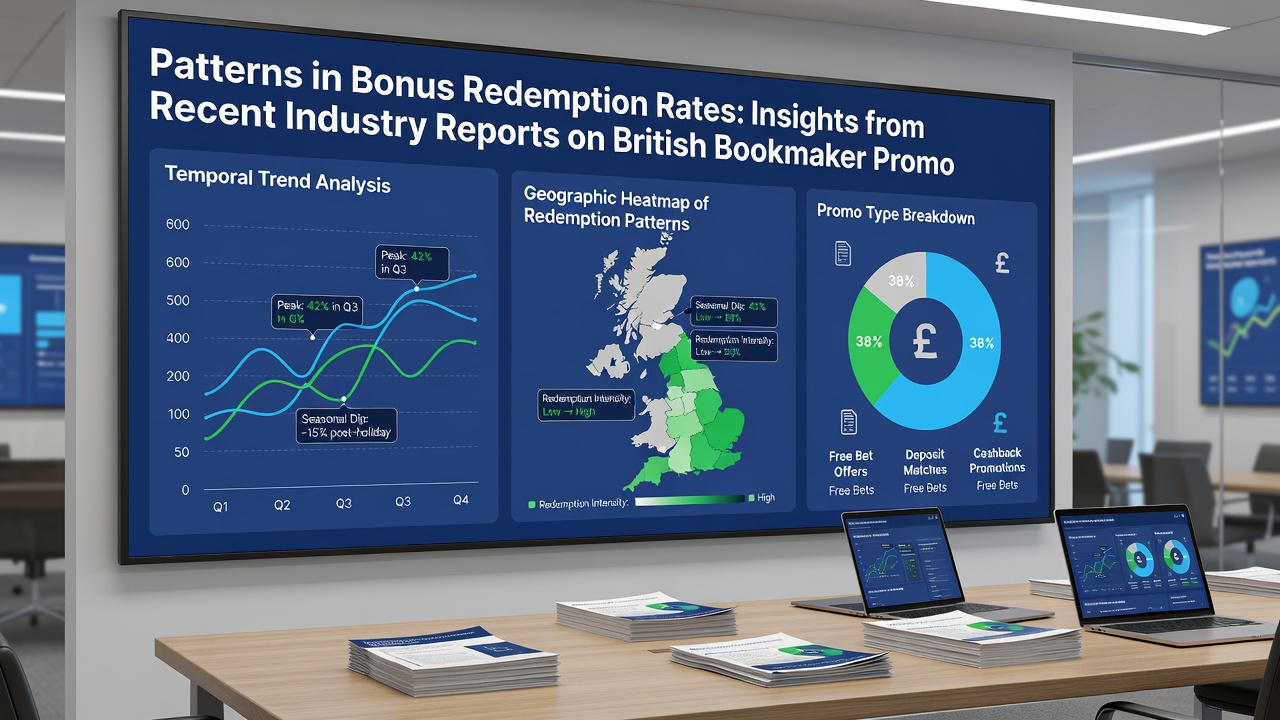 Infographic illustrating regional variations in bonus redemption across British bookmaker platforms