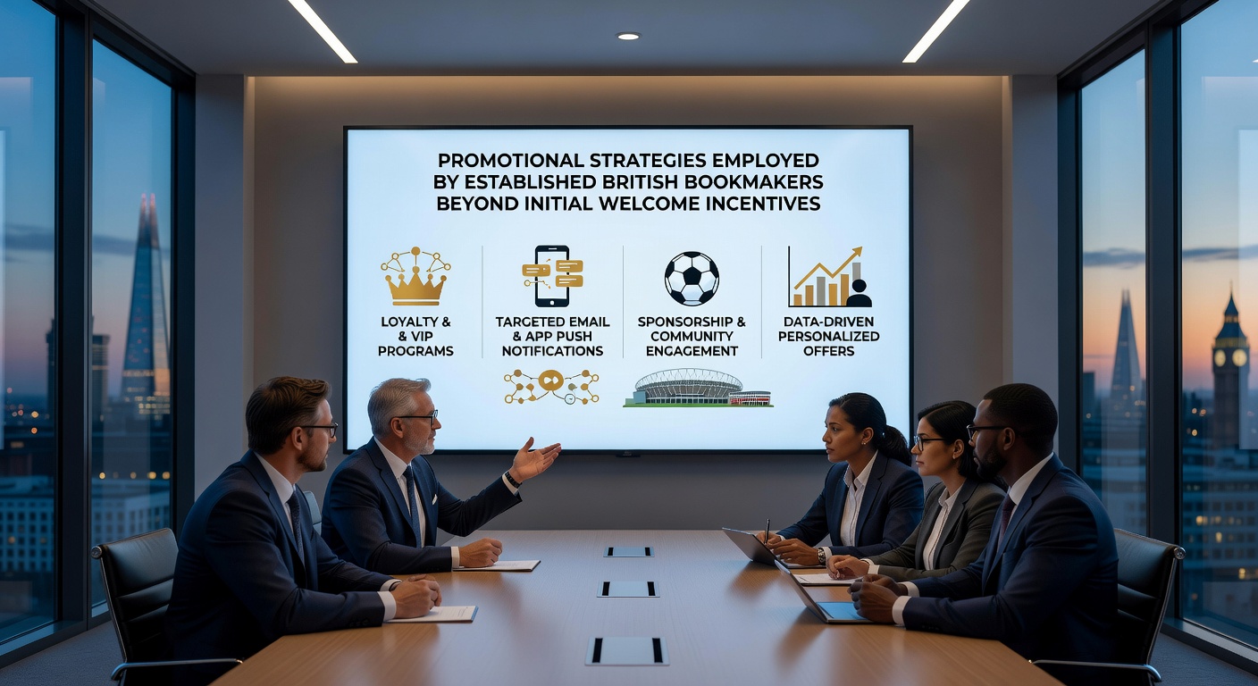 In-play promotions and accumulator bonuses used by UK bookmakers for ongoing customer engagement