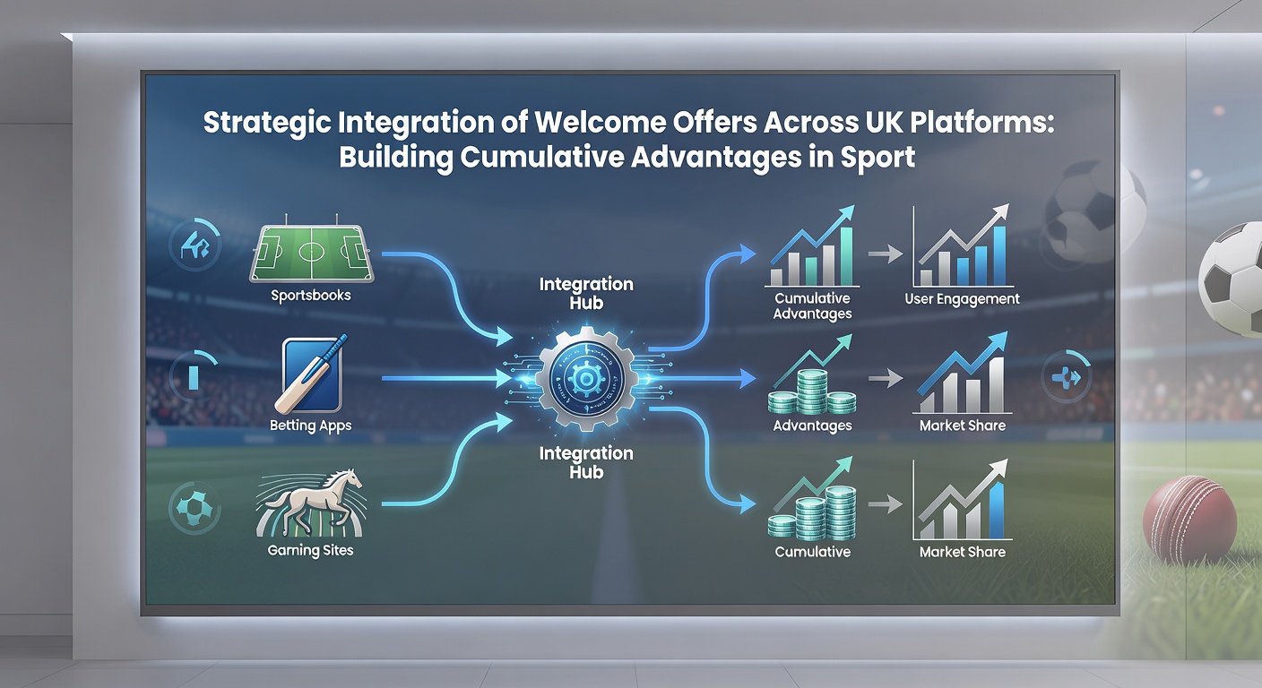 Diagram illustrating cumulative bonus advantages between sports betting and casino games