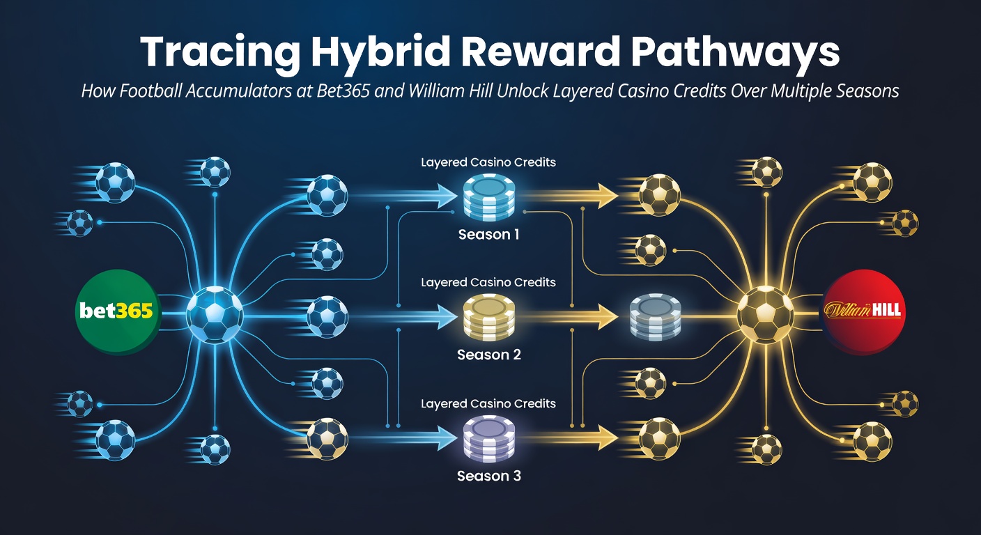 Football accumulator bets displayed on betting apps with overlaid casino reward icons